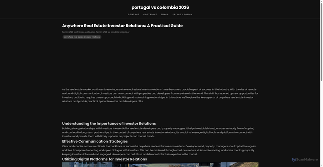 Security scan screenshot of https://dadponssitus-dpfxs0lhi49w.edgeone.app/anywhere-real-estate-investor-relations.html