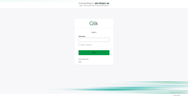 Security scan screenshot of https://qliktech.service-now.com