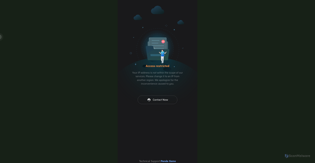 Security scan screenshot of https://m9s5s6cbs.com