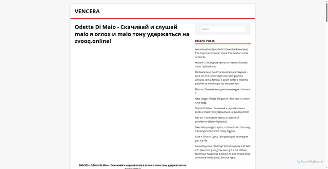 Security scan screenshot of https://riceratun.pages.dev/post/odette-di-maio/