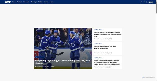 Security scan screenshot of https://boltsbythebay.com/