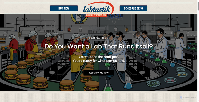 Security scan screenshot of https://toxilab.com