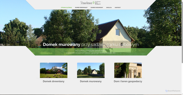 Security scan screenshot of https://slowikowo.pl