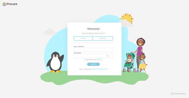 Security scan screenshot of https://schools.procareconnect.com