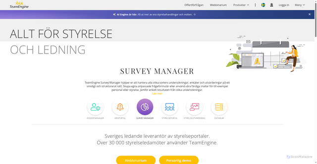 Security scan screenshot of https://samarbetsplatsen.se