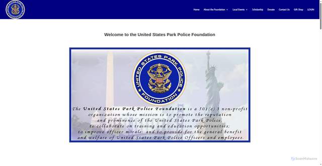 Security scan screenshot of https://usppfoundation.org/