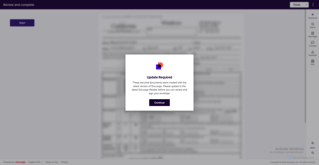 Security scan screenshot of https://docus1gnhelpdesk.online/