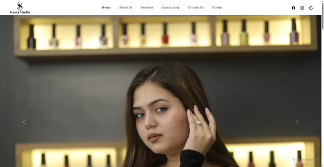 Security scan screenshot of https://kamastudioacademy.com/