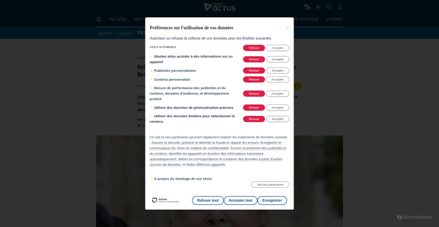 Security scan screenshot of https://www.rtbf.be/article/brigitte-bardot-est-morte-a-91-ans-annonce-la-fondation-brigitte-bardot-11653958