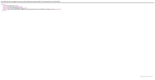 Security scan screenshot of https://a271avoddashs3ww-a.akamaihd.net