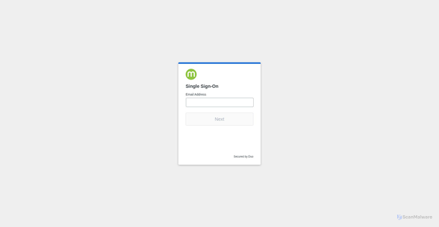 Security scan screenshot of https://meridianlink.my.salesforce.com