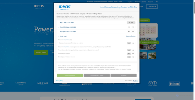 Security scan screenshot of https://fds.ideasrms.com