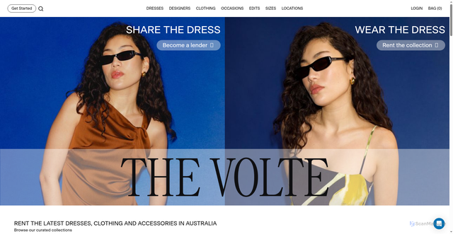 Security scan screenshot of https://thevolte.com