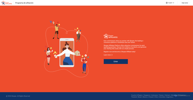 Security scan screenshot of https://affiliate.shopee.ph