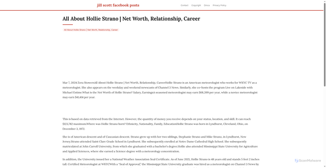 Security scan screenshot of https://rughqblog-dpnz0wz7krsd.edgeone.app/all-about-hollie-strano-net-worth-relationship-career.html