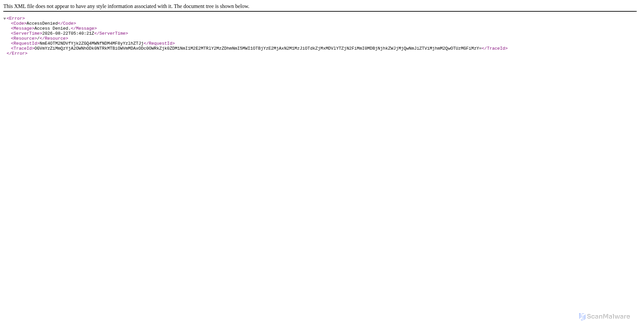 Security scan screenshot of replay-alpha1-nj-4-1259129723.cos.ap-nanjing.myqcloud.com