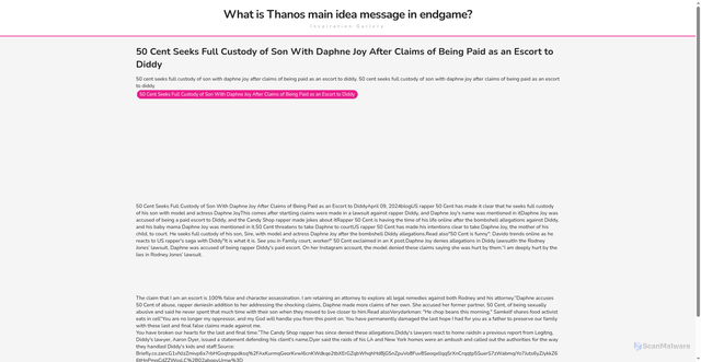 Security scan screenshot of https://rasastudiobytes-dp86h10thygo.edgeone.app/50-cent-seeks-full-custody-of-son-with-daphne-joy-after-claims-of-being-paid-as-an-escort-to-diddy.html