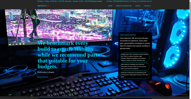 Security scan screenshot of https://productive-brown-dctzjdtl0p-dnoq6v90wz.edgeone.app/