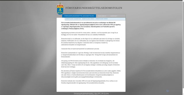 Security scan screenshot of https://www.undom.se