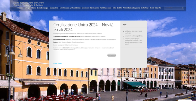 Security scan screenshot of https://consulentidellavoro.bl.it/