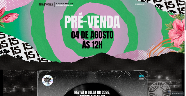Security scan screenshot of https://www.lollapaloozabr.com/