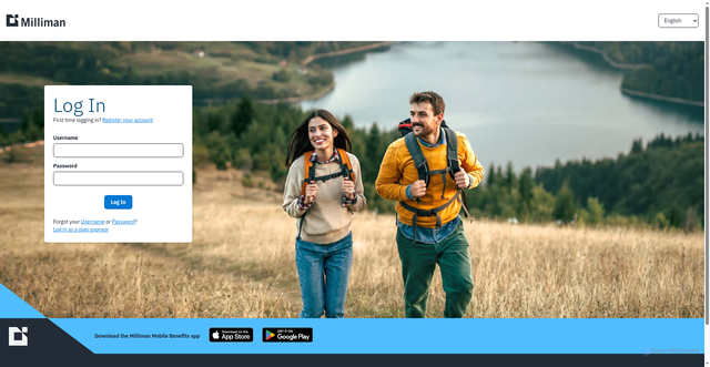 Security scan screenshot of https://millimanbenefits.com