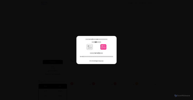 Security scan screenshot of http://vi-chatjr.cfd/