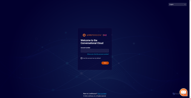 Security scan screenshot of https://authentication.liveperson.net