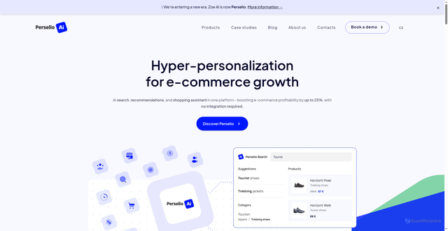 Security scan screenshot of https://zoe-ai.eu