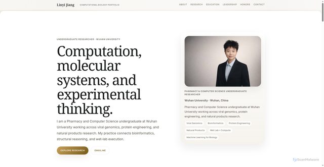 Security scan screenshot of https://selfintro-g57g9vk46q.edgeone.dev/