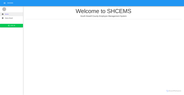 Security scan screenshot of https://shcadmo.gov/