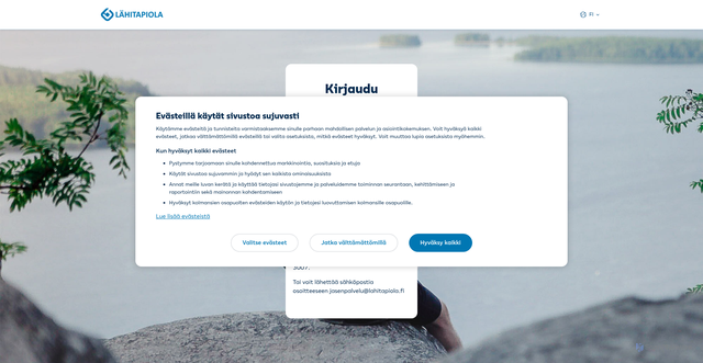 Security scan screenshot of https://test.rahastopalvelu.lahitapiola.fi