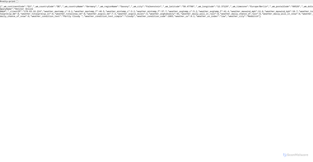 Security scan screenshot of https://geo.webtrends-optimize.workers.dev/