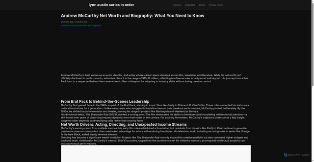 Security scan screenshot of https://rantautrendhub-dpvxrf54kad0.edgeone.app/andrew-mccarthy-net-worth-and-biography.html