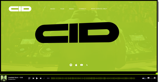 Security scan screenshot of https://cidmusic.com/