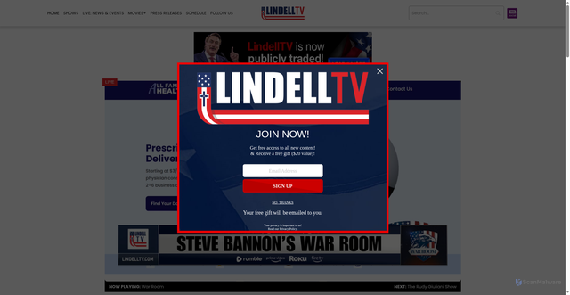 Security scan screenshot of https://frankspeech.com