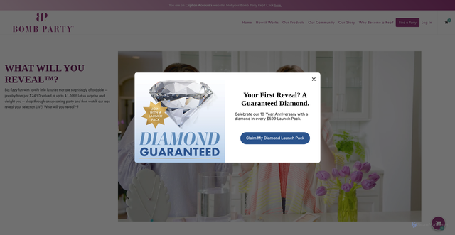 Security scan screenshot of https://bombparty.com