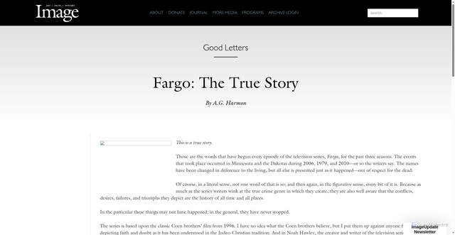 Security scan screenshot of https://imagejournal.org/2017/11/22/fargo-true-story/