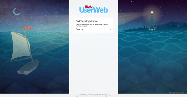 Security scan screenshot of https://nova.epic.com