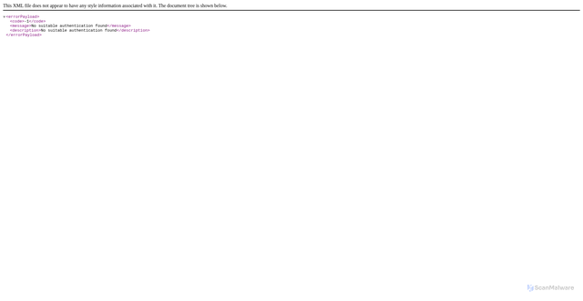 Security scan screenshot of https://anvil.opentok.com