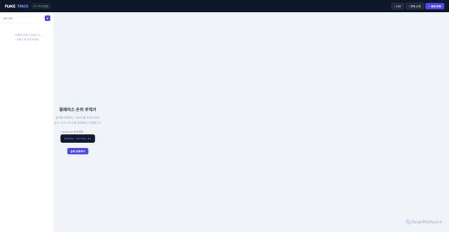 Security scan screenshot of http://most-place.com/