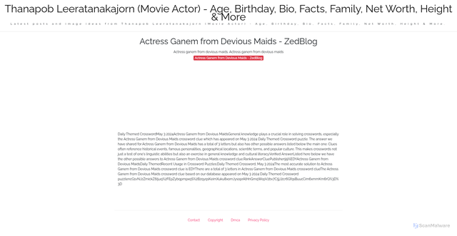 Security scan screenshot of https://nusaglobalmedia-dpsuywzva9wq.edgeone.app/actress-ganem-from-devious-maids-zedblog.html