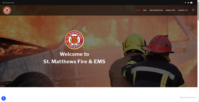 Security scan screenshot of https://www.stmfdky.gov/