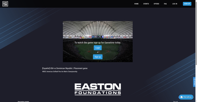 Security scan screenshot of https://gametime.sport/events/vjocnsfs