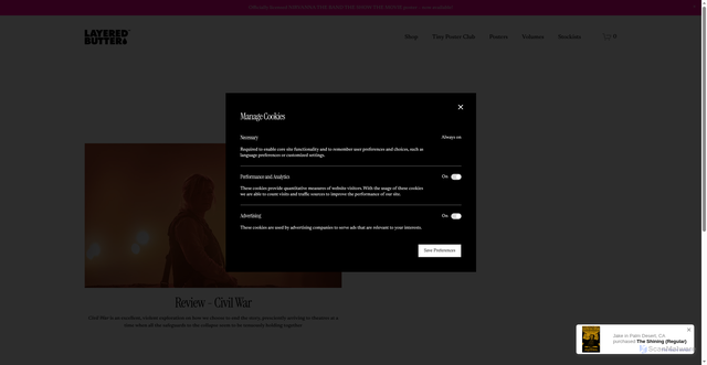 Security scan screenshot of https://layeredbutter.com/editorial/tag/Cailee+Spaeny