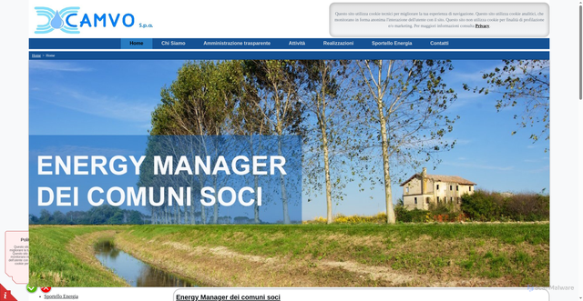 Security scan screenshot of https://www.camvo.it/