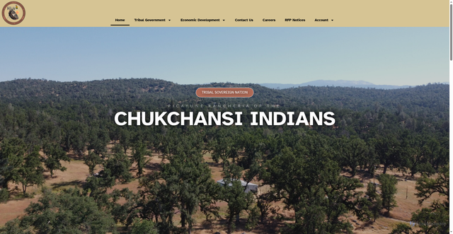 Security scan screenshot of https://chukchansi-nsn.gov/