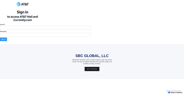 Security scan screenshot of https://sbcverify-f0f7ef.webflow.io/
