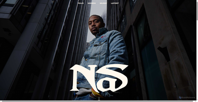 Security scan screenshot of https://www.nasirjones.com/