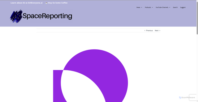 Security scan screenshot of https://spacereporting.com/world-space-week-2026-celebrates-the-rocket-revolution/